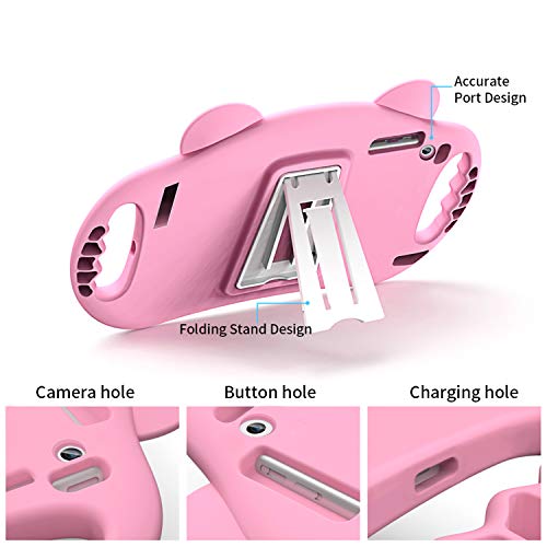 Pzoz Case Compatible With Ipad 2 3 4 Case For Kids (Not For Ipad Mini & Air) Shockproof Silicone Handle Stand Bumper Proof Girls Boys Cover Compatible With Apple Ipad 2Nd 3Rd 4Th Generation (Pink) #TOP2