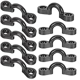 MAGICLULU Kit 20 Piezas de Amarres para Kayak Tornillos de Acero, Almohadillas de Nailon Ojales Resistentes, Accesorios para Cubierta de Barco, Aparejo para Piragüismo y Canoas