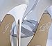 Wedding Shoes Pearl "I Do" Shoe Applique Stickers White UO0006