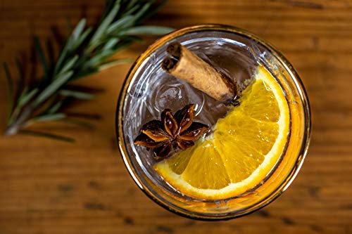 Foto von Craft Gin & Cocktails 12 Gin Botanicals inkl. E-Book + Rezeptbuch/für 80 Gin Tonic & Gin Cocktails/Gin Botanical Set – perfekt als Gin Geschenkset Gin Set zum Selbermachen/Gin-Gewürze