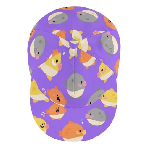 Men & Women Summer Baseball Cap Dad Hat for Fishing Baseball Gym4