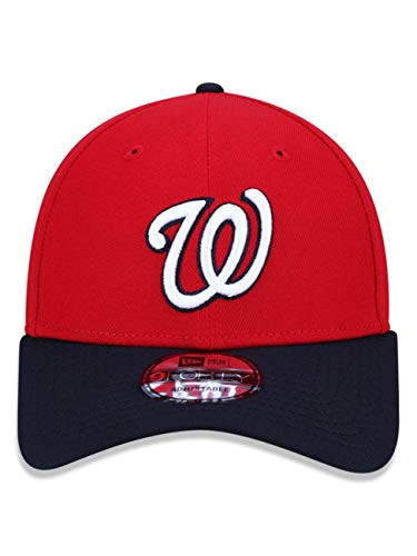 Boné New Era Bone Washington 412 masculino, Vermelho, U