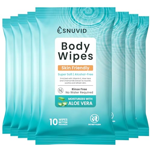 Extra Large Body Wipes for Adults Bathing No Rinse, Disposable
