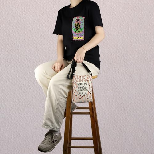 Image of MNIGIU Musical Inspired Gift Musical Crossbody Bag Musical Merch For Musical Lover