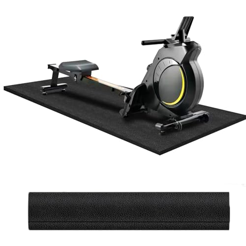 Image of THAILE Large Exercise Mat, 7'x5' /6'x4' /8'x6' /10'x6', 8mm PVC Workout Mat