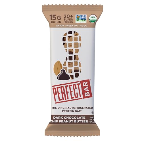 Perfect Bar Gluten-Free Dark Chocolate Chip Peanut Butter Refrigerated Protein Bar 2.3 oz