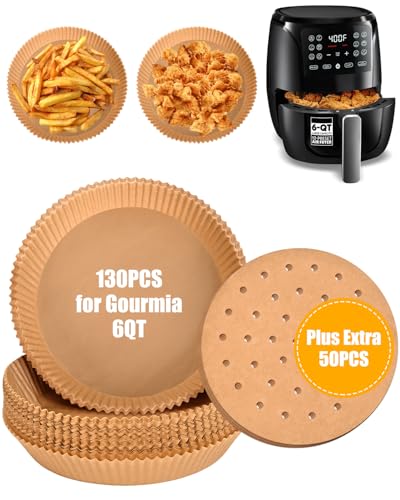 180PCs Gourmia Air Fryer Liners