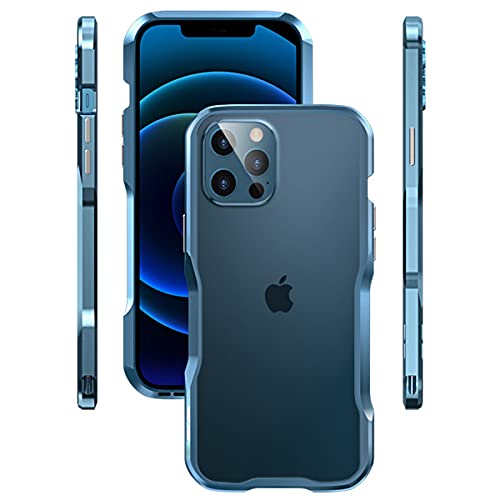 �y�o���p�[�t���[���z iPhone 12 Pro Max �p �P�[�X �X�g���b�v�z�[���t�� �A���~�o���p�[ �q�� ���^�� EVA�ɏՖȕt�� �A�C�t�H��12�v���}�b�N�X �T�C�h�t���[�� (�u���b�N, iPhone 12 Pro Max)