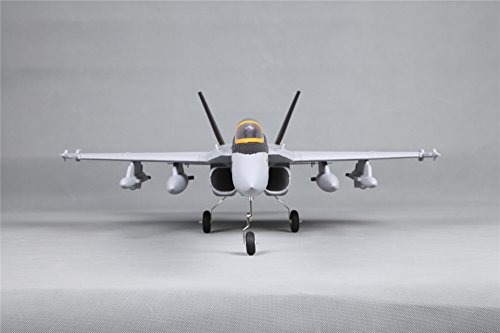 Fms 64Mm F-18 Hornet V2 Grey Ducted Fan Edf Rc Airplane Jet Pnp (No Radio, Battery, Charger) #TOP3