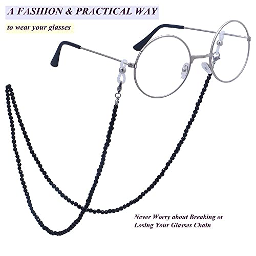 Kai Top Eyeglass Chain Sunglass Chain Fashion Natural Stone Beaded Mask Lanyard Chain Face Mask Holder Chain For Women Men #TOP1