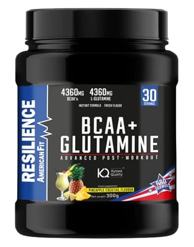 BCAA + GLUTAMINA SUPLEMENTO EN POLVO| SABOR PIÑA COLADA | 300 GRAMOS | MEJORA RENDIMIENTO MUSCULAR | SUPLEMENTO DEPORTIVO|MEJORA DE RESISTENCIA|MEJORA DE RECUPERACION MUSCULAR Cover
