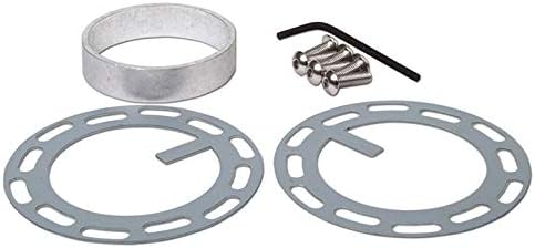 Miniatura 2 de NRG (SRK-200) Anillo de cuerpo negrooro cromado GEN 2.0 Racing Performance Volante Adaptador de liberación rápida Ajuste 2 vías Diseño de patrón de