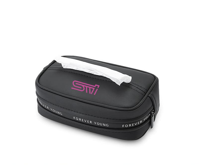 Amazon.co.jp: スバル STI 車 ティッシュケース 車用 ティッシュカバー 