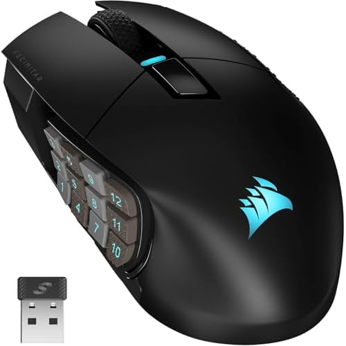 CORSAIR Scimitar Elite Kabellose Gaming Maus