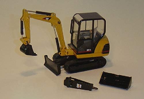 Miniatura 2 de para CAT 302.5 mini excavadora hidráulica 1/32 DIECAST modelo COCHE acabado COCHE