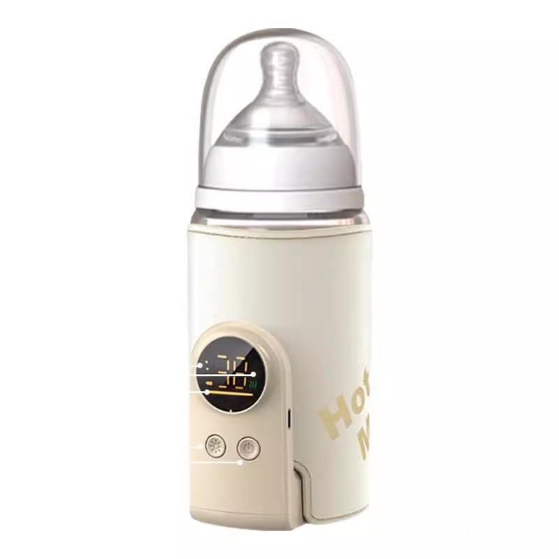 Portable Baby Bottle Warmer for Milk Heating and Travel Feeding Routines, Portable Format-image-33