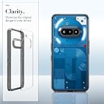 Spigen Ultra Hybrid conçu pour le téléphone sans rien (3a) Affaire (2025) ["L'anti-jaunissement" - Space Cristal