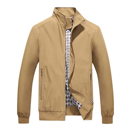 Veste zippée homme col montant pour rester au chaud avec style