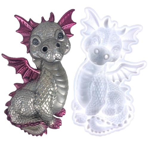 Tiajingzi Drachen Silikonform für Schokolade Kuchen