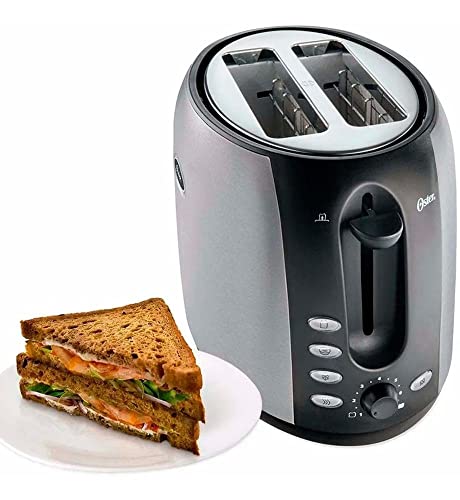 Oster 2-Slice Toaster, Brushed Stainless Steel (TSSTJC5BBK) - Imagem 3