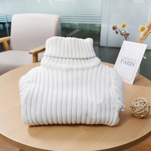 Baby Boys Turtleneck Knit Sweaters Toddler Girls High Collar Pullover Sweater Size 1-8T3