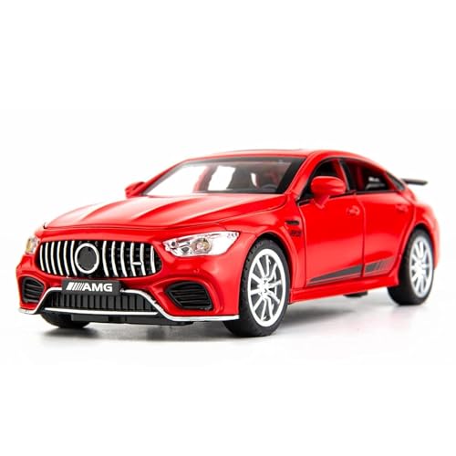 Image of BlackZone 1:32 Compatible for Marceedes AMGG Benz GT63 Toy Car Metal Pull Back Diecast Car with Openable Door and Sound Light, Gifts Toys for Kids【 Red 】