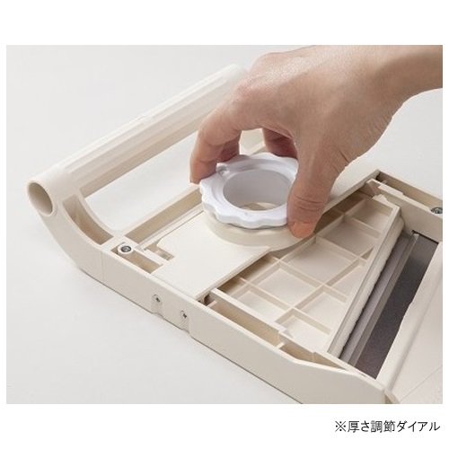 Benriner Mandoline Jumbo Slicer, Japanese Stainless Steel Blade, Beige #TOP6
