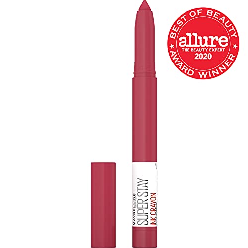 Maybelline New York Maybelline Super Stay Ink Crayon Matte Longwear Lipstick Makeup, Pave The Road, 0.04 Ounce, 130 Pave The Road, 0.04 Ounces (Pack Of 2) #TOP4