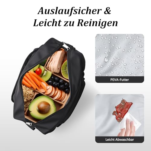 AOTM Kühltasche Klein Frauen Männer, 12L Lunchtasche mit Gurt für Arbeit – Ansicht 5