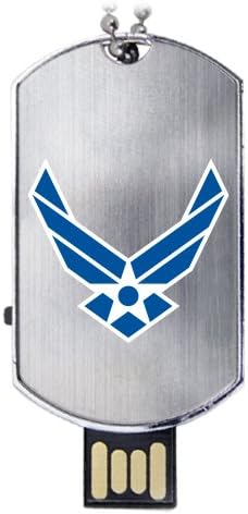 US Air Force Flash Tag USB Drive 8GB