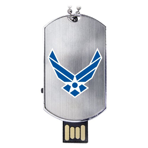 Us Air Force Flash Tag Usb Drive 8Gb #TOP2