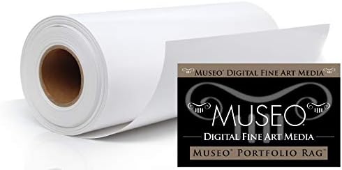Museo Portfolio Rag | 300 GSM | Inkjet Fine Art Archival Paper | Matte | 44" X 52' Roll