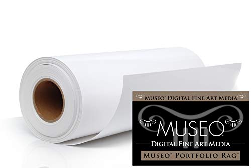 Museo Portfolio Rag | 300 Gsm | Inkjet Fine Art Archival Paper | Matte | 44" X 52' Roll #TOP2