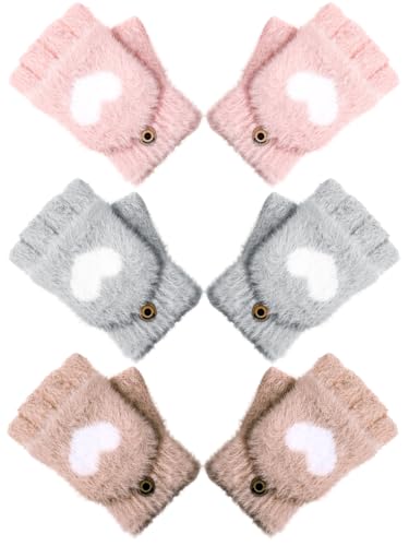 Geyoga CI-9411 Kinder Fingerlose Handschuhe