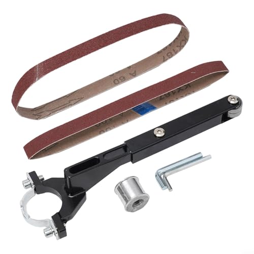 Oniissy Sand Belt for Model 100 Hand Angle Grinder Features Unused, Convert Your Angle Grinder to a Belt Sander, Dual Purpose Woodworking Tool Sanding Attachment for DIY