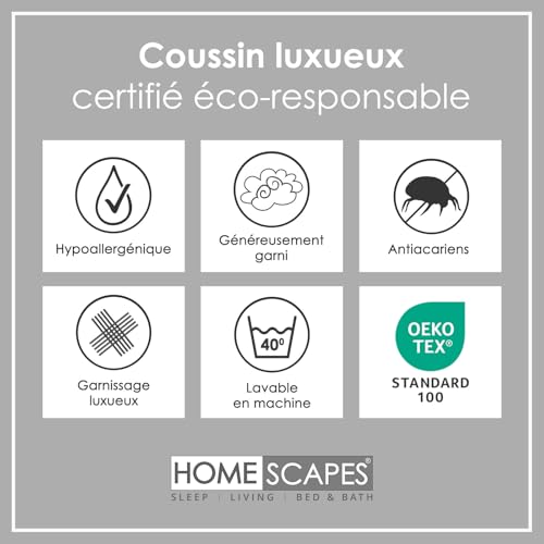 Coussin de garnissage 100% microfibre ultra douce finitions soignées - 5