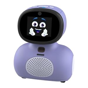 Miko Mini – Interactive Robot for Kids – For STEAM Learning – With Conversational AI – Tech Gift for Kids – Coding, Dancing Robot with Learning Games – For Boys & Girls Ages 4-10 – Purple