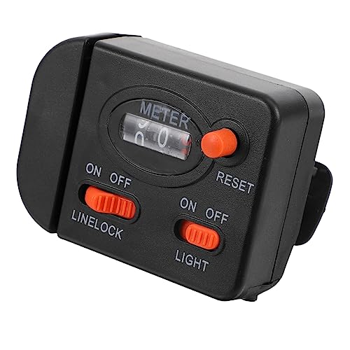 Compteur de fil de pêche à mesure bidirectionnelle exacte pour optimiser vos lancers
