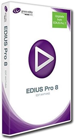 Grass Valley EDIUS Pro 8 Nonlinear Editing Software Upgrade from EDIUS Pro 7, Boxed (DVD)