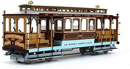 Occre San Francisco No.60 Cable Car (Street Car) Wooden Model Kit