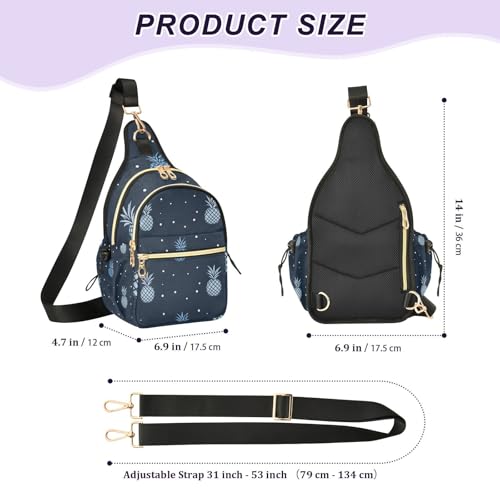 Sac de poitrine pour adolescentes réglable qui libère les mains - 4
