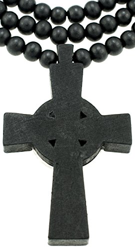 GWOOD Veritas Aequitas Wood Pendant Necklace4