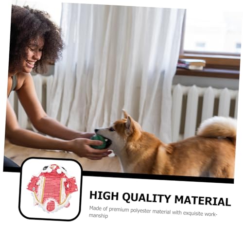 Disfraz para perro XL inspirado en león rojo miniatura 3
