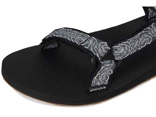 Image of Teva Men's Original Universal Sport Sandal, Archive Top Black /Grey, 7