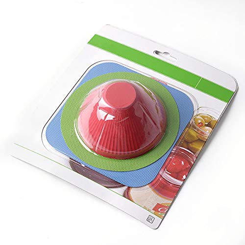 3 Set Of Hengke Jar Gripper, 9 Pieces Multi-Purpose Reusable Rubber Gripper Jar Opener Gripper Rubber Jar,Gripper Pads Round Kitchen Coasters Multi-Purpose Bottle Lid Openers Fit For Most Bottles #TOP4