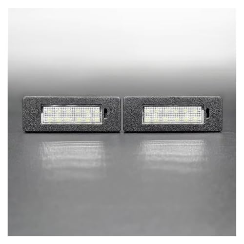 Lámpara matrícula trasera LED de alta densidad para Q5 y A5 luz blanca estética premium
