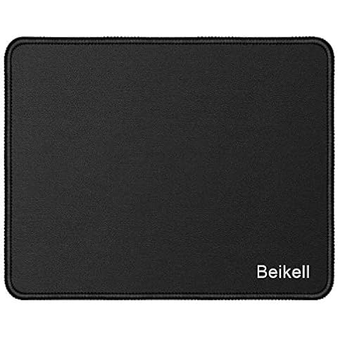 Beikell Mouse Mat, Stitched Edges Gaming Mouse Pad Mat Smooth Comfortable Touch Textured Surface with Non-Slip Rubber Base Cover