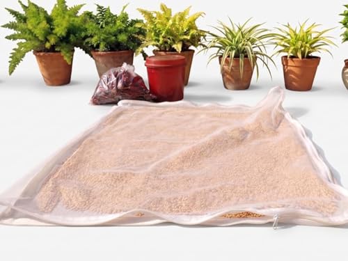 Image of Kuvru (Pack of 3) Cotton Drying Cloth with Net, Off White, 73 x 91 cm, Breathable, Washable, Reusable, for Papad, Vadagam, Spices, Millets and to Dry Mango for Pickle