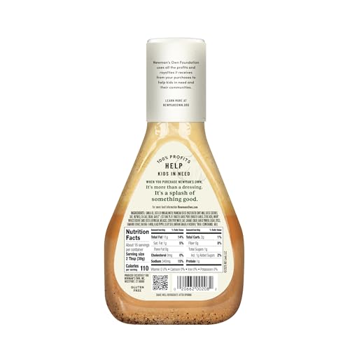 Image of Newman's Own Parmesan & Roasted Garlic Salad Dressing, 16-oz. (Pack of 6)