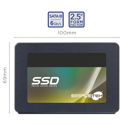 SSD interne 2,5" 2 To SATA III 6 Gbps disque état solide ordinateur portable - 2